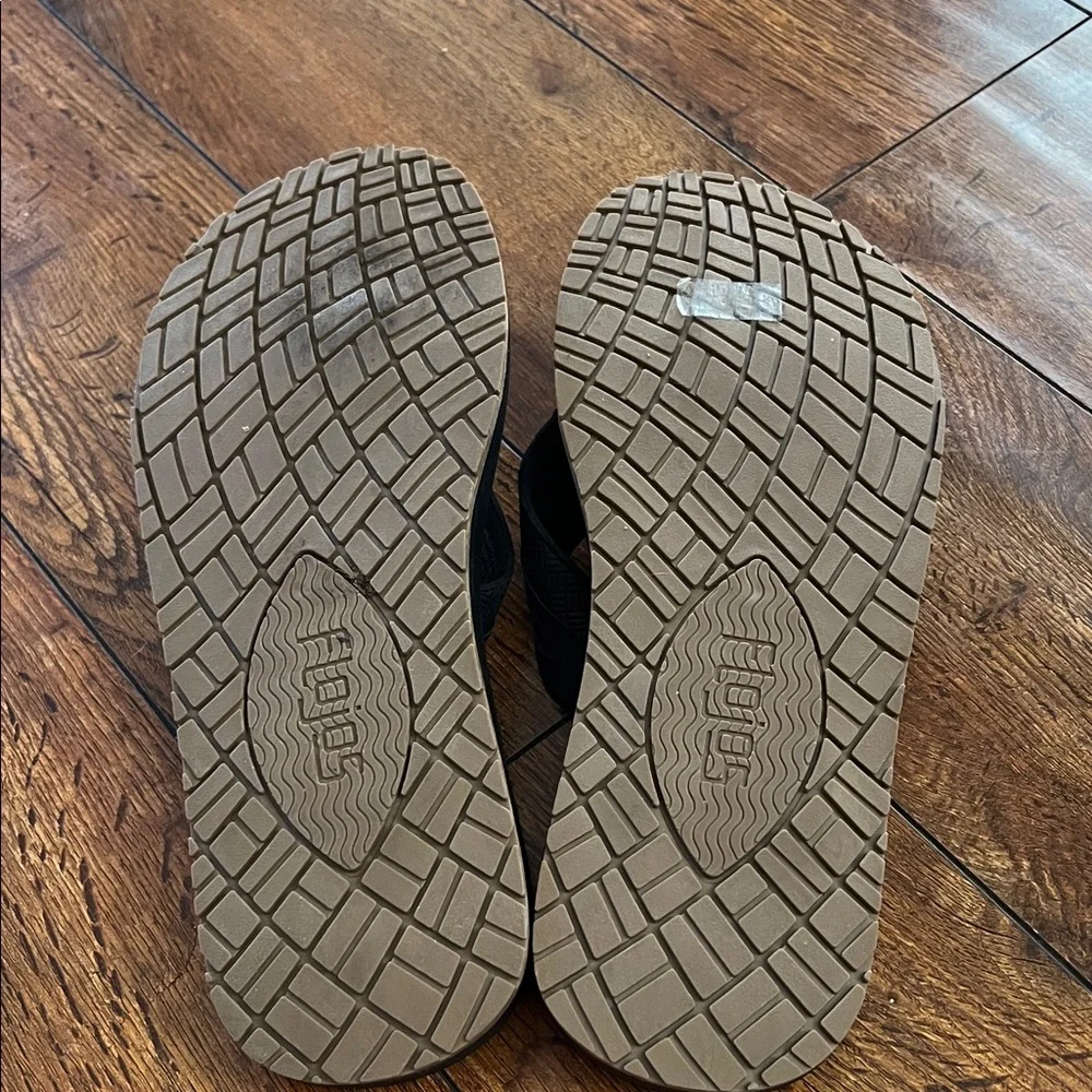 Flojos Black Sandals
